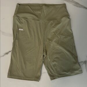Women's Olive/Mint Bike Shorts